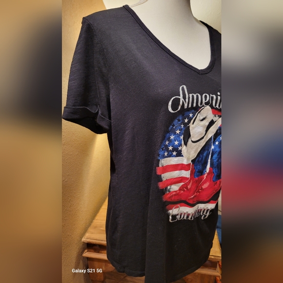 Cato, Large American Country Tee - Picture 2 of 5